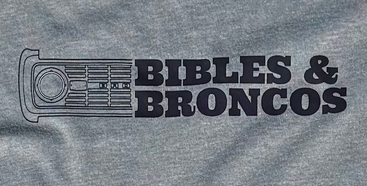 Bibles and Broncos Gray