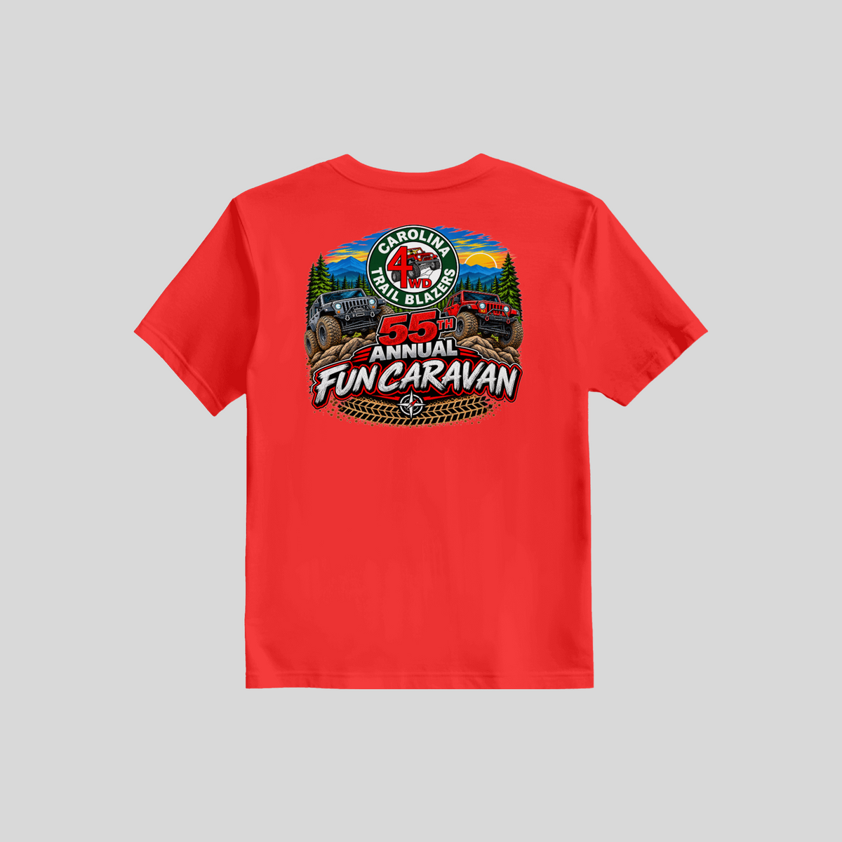 Carolina Trail Blazers 55th Anniversary Tee