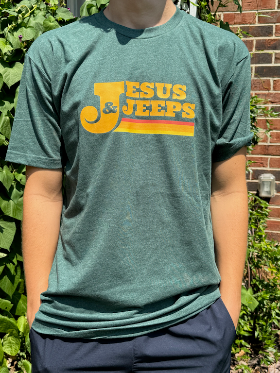 Forest Green Jesus and Jeeps