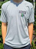 Honor Him Thin Green Cross