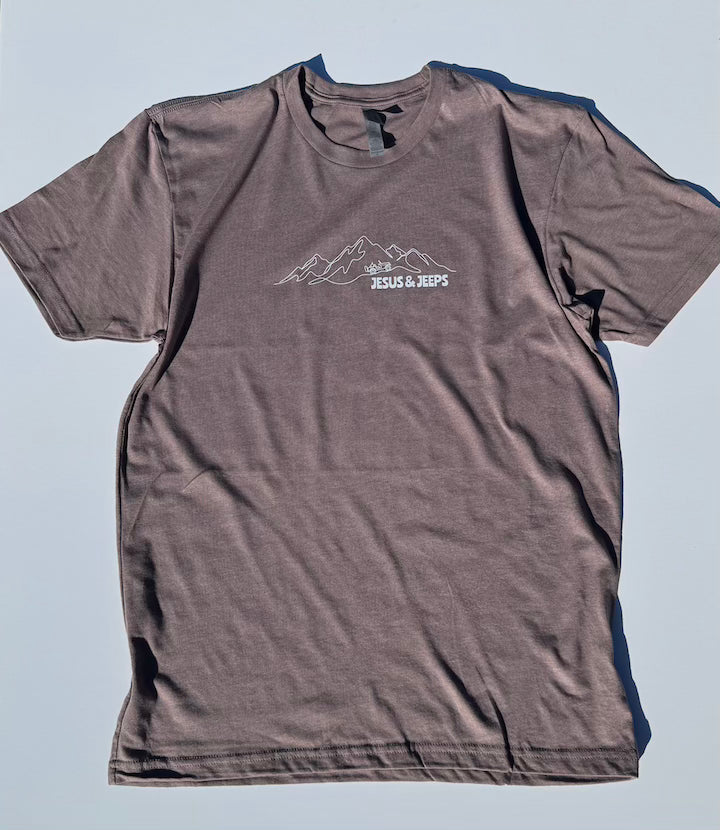 Jesus and Jeeps Mountain Tee