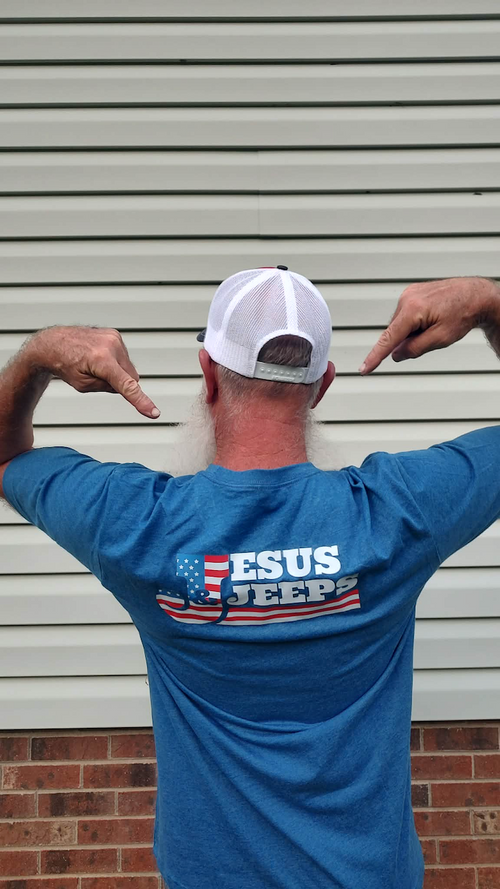 AMC Jeepman Jesus and Jeeps Tee